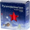 18 Bougies De Noël Pour Pyramide, Pyramidenkerzen 17 Mm