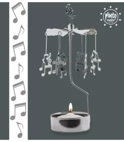 Bougeoir Carrousel Notes De Musique