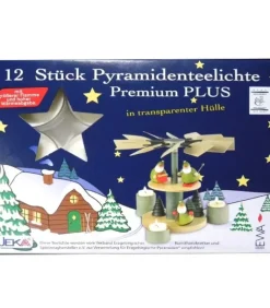 Bougies Chauffe-Plat Transparentes Pour Carrousel Noël