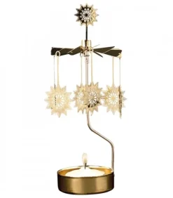 Carrousel De Noël Motif Etoiles