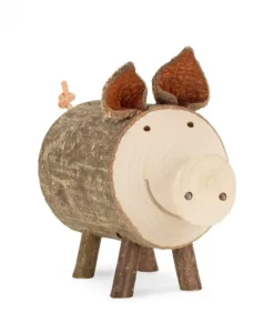 Cochon En Bois, 5,5 Cm