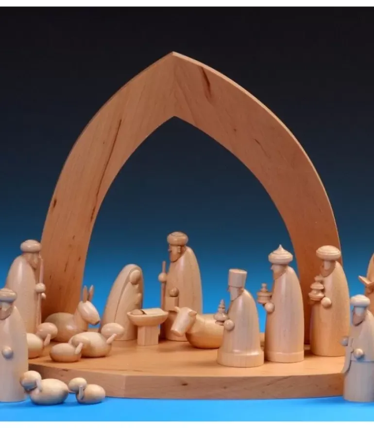 Décoration Pour Crèche De Noël, Caravane, 6 Cm