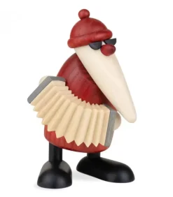 Figurine Père Noël Accordeoniste