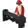 Figurine Père Noël Pianiste