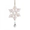 Flocon De Neige A Suspendre Avec Cristal Swarovski N° 2
