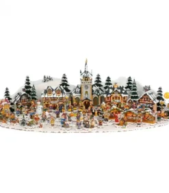 Grand Plateau Décor Winterkinder 48 X 31 Cm