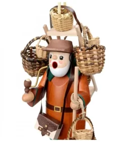 Personnage Brule-Encens Vendeur De Paniers