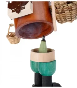 Personnage Brule-Encens Vendeur De Paniers