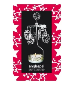 Photophore De Noël Couronne D'Etoiles Et Cerfs