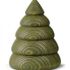 Sapin De Noël En Bois Design, 9,5 Cm, Vert