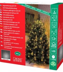 Voile Guirlande Pour Sapin De Noël, 200 Diodes Led