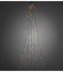 Voile Guirlande Pour Sapin De Noël, 250 Diodes Led